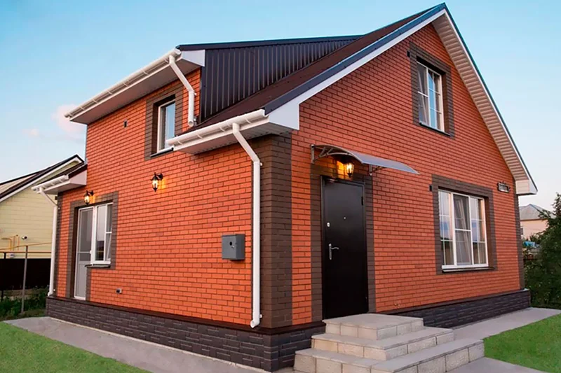 обшивка кирпичом