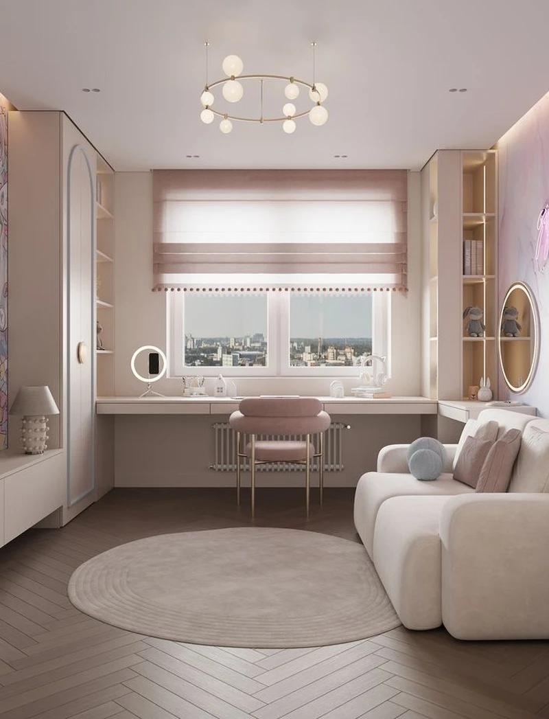 комната для девочки 7 лет