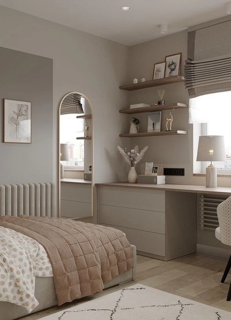 детская комната в пастельном цвете