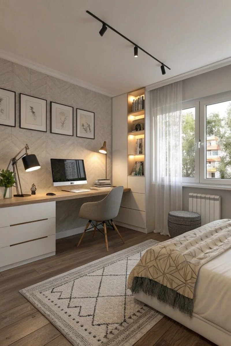 детская комната с многоуровневым светом