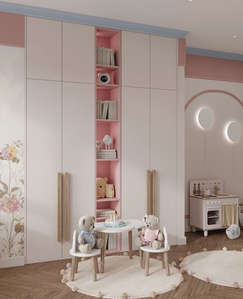 комната с встроенным шкафом-купе