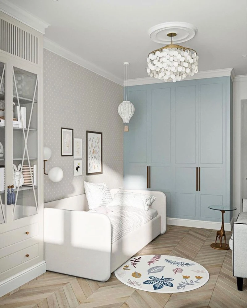 светлая комната для девочки