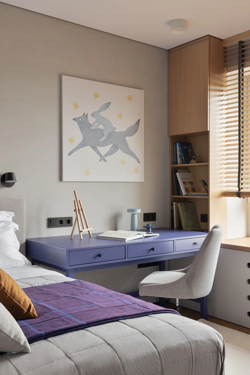 комната для ребенка в скандинавском стиле