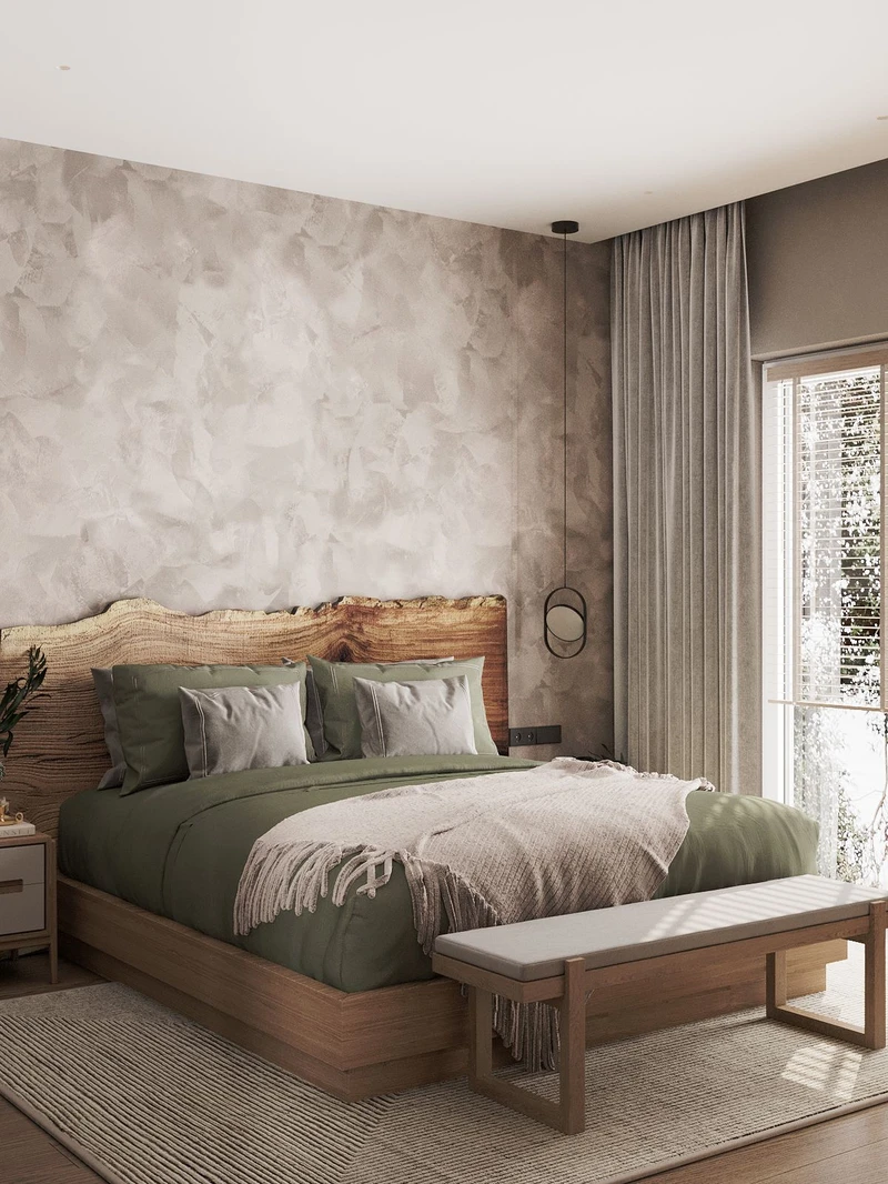 комната в эко стиле