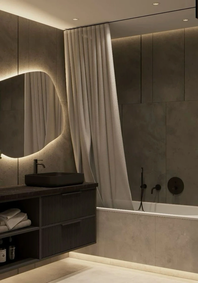 Современный дизайн ванной