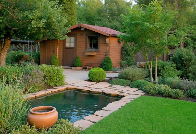 генерация участка в mnml в приморском стиле