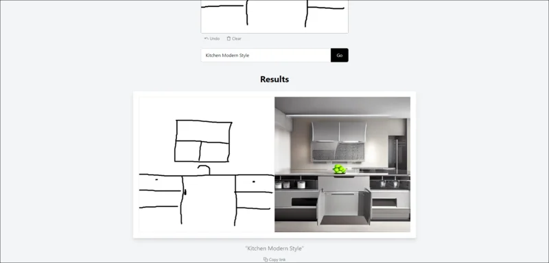 Интерфейс Scribble Diffusion