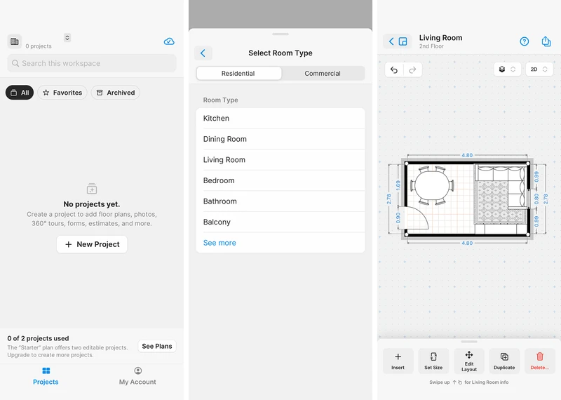Приложение Magicplan