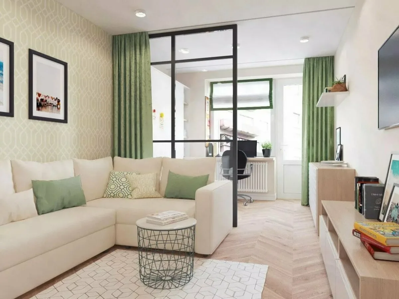 Интерьер в светлых тонах